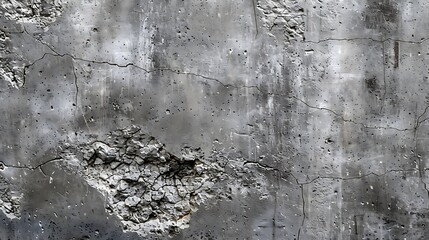 Wall Mural - Cracked Concrete Wall Texture