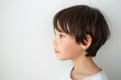© wazamai - side profile of young boy with calm expression