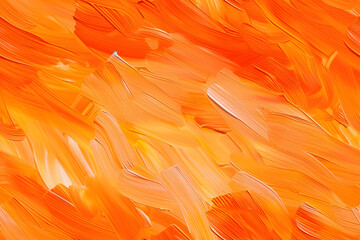 Wall Mural - simple orange backgrounds abstract painting.