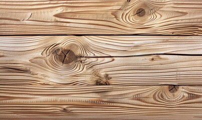 Wall Mural - light ash wood planks with knots