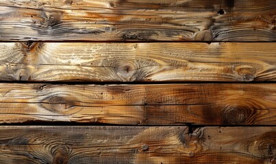 Wall Mural - light alder wood planks with knots