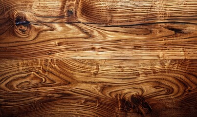 Polished oak wood texture