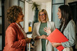 © La Famiglia - Business executives meeting at a networking event