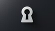 © Chingiz - Icon of a keyhole shape.
