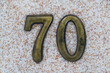 © Harmony Video Pro - House number seventy. Yellow number seventy