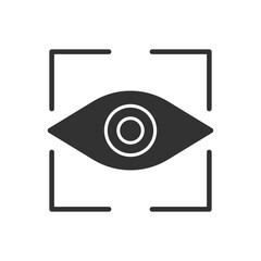 Canvas Print - Eye Scan Icon - Eye Test Icon