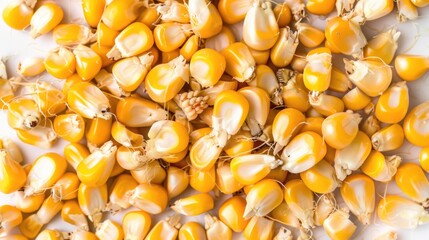 Poster - Yellow Corn Pile