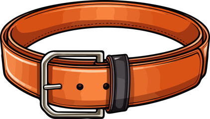 belt vector illustration isolated on transparent background. 
