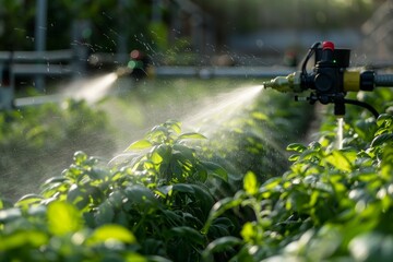 Sticker - System for spraying plants