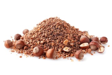 Poster - A collection of various nuts placed on a clean and neutral background