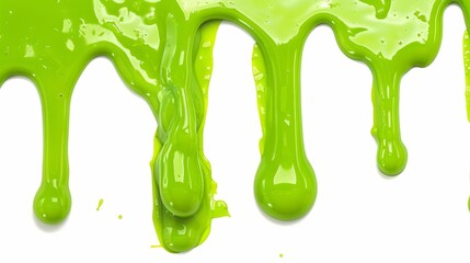 Green slime liquid drip toxic goo wallpaper background
