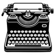 © shawnfighterlin - Vintage Typewriter Illustration.
