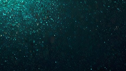 Sparkly teal glitter background Generative AI