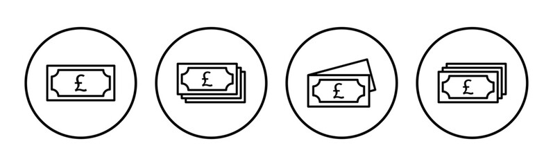 Wall Mural - Money icon set. Money vector icon.