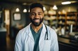 © CojanAI - Portrait of a African American male veterinarian doctor