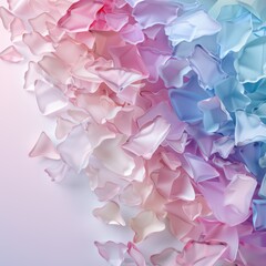 Poster - Soft pastel floral background