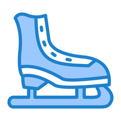 Poster - Ice Skates Icon