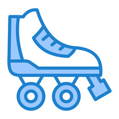 Poster - Roller Skates Icon