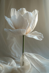 white calla lilies