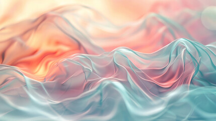 Fototapete - Serene Abstract Background with Soft Hues and Subtle Gradients
