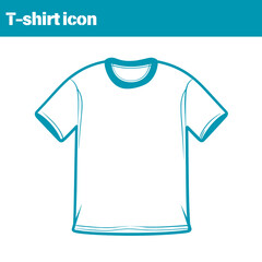 Wall Mural - T-shirt icon