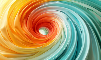 Poster - abstract background with waves