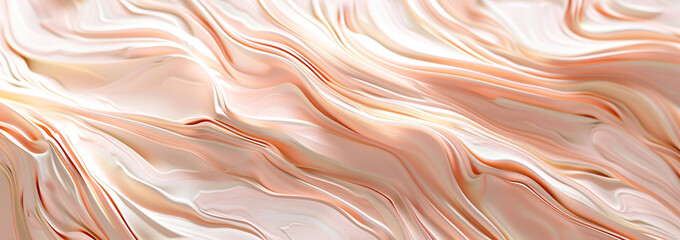 Wall Mural - A soft peach fuzz background with abstract brush strokes, creating an elegant and artistic wallpaper for design projects. The pastel color adds a touch of romance to the canvas, making it ideal as a b