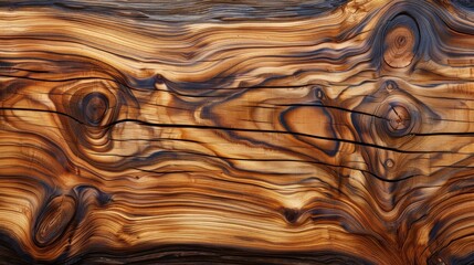 Sticker - Wood Texture Background: Natural Wood Grain detail