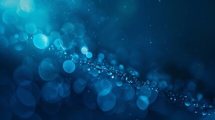 Leinwandbilder - ABSTRACT BLUE BACKGROUND BLURRY DESIGN FOR DIGITAL USAGE WEB TEMPLATE : Generative AI