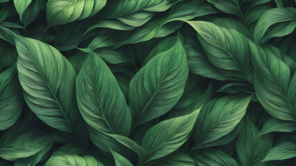 green leaf nature abstract background.