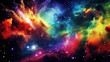 © CrazyJuke - Explore the beauty of a cosmic explosion in the universe with vibrant galactic energy.