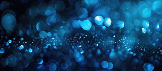 Abstract backgrounds featuring dark blue bokeh.
