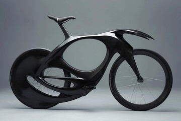 Sticker - futuristic bicycle