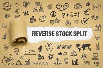 Canvas Print - Reverse Stock Split	
