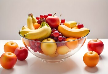 fruit bowl with fruit