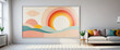 © DIVGRADCURL - illustrazione con elementi geometrici a tema minimalista astratto contemporaneo