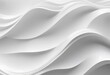 © Artfinity - Abstract white and light gray wave modern soft luxury texture with smooth and clean vector subtle background illustration. white wave curve lines banner background design. White wave modern abstract b