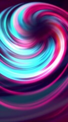 Wall Mural - rotating ball with moving spiral. motion. beautiful spiral rotates creating 3d ball. ball of rotatin