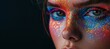 © Kateryna Kordubailo - Beauty woman featuring bright color make up, banner