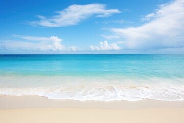 Poster - Beach ocean sky outdoors.