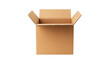 © burundel89 - Cardboard box cutout. Open box on transparent background