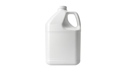 Wall Mural - cleaning bottle cutout. white bottle mockup