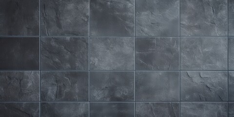 Wall Mural - Gray Tile Wall Texture