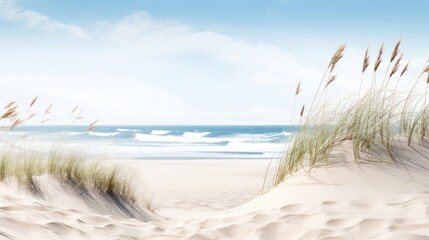 Wall Mural - beach landscape outdoors horizon.