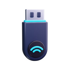 Poster - usb 3d render icon