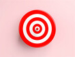 © Akilmazumder - Business Target, Target market, Targeted audience, Corporate business vision, business growth process, technology trend, economic improvement concepts, Concept of aim and objective achievement.