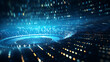 © Artistic Visions - Digital Binary Code Matrix Background