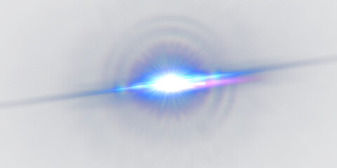 glow effect. star sparkles on a transparent background. light effects, lens flares, sun flash with r