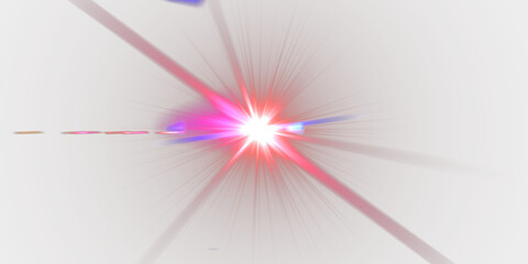 Wall Mural - glow effect. star sparkles on a transparent background. light effects, lens flares, sun flash with r