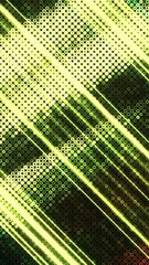 Wall Mural - yellow background. motion.bright blots with stripes in the animation that fly in different direction